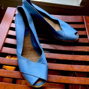 Gorgeous Silk Ralph Lauren Espadrilles